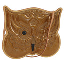 LOUIS VUITTON Vernis Comte De Feu Pochette Owl Bag Bronze M92268 Auth 172440V-1