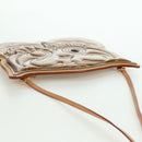 LOUIS VUITTON Vernis Comte De Feu Pochette Owl Bag Bronze M92268 Auth 172440V-6