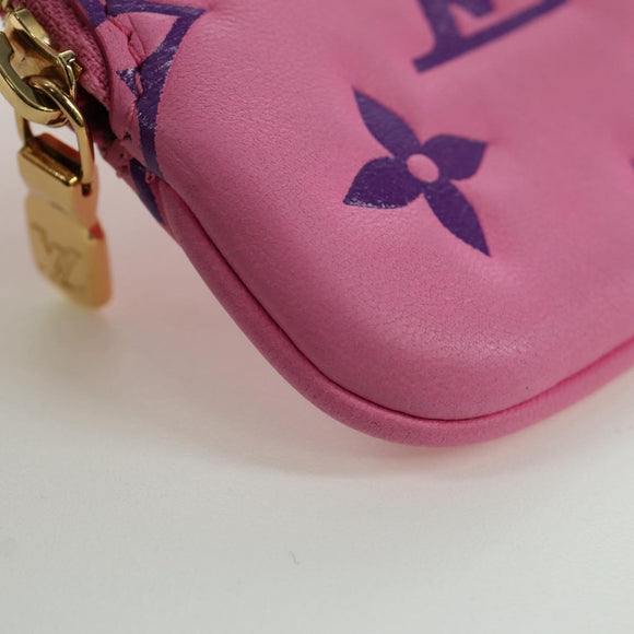 LOUIS VUITTON Monogram Lanyard Milty Pochette Münzbörse MP3072 LV Auth 172443M
