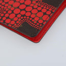 LOUIS VUITTON Yayoi Kusama Agenda PM Day Planner Cover Rood R21132 Auth 172444SAV-16