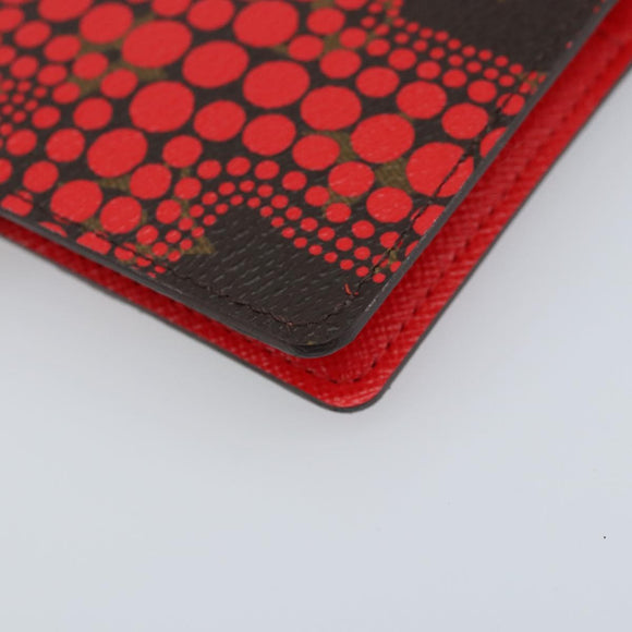LOUIS VUITTON Yayoi Kusama Agenda PM Day Planner Cover Rood R21132 Auth 172444SAV