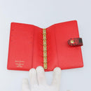 LOUIS VUITTON Yayoi Kusama Agenda PM Day Planner Cover Rood R21132 Auth 172444SAV-8