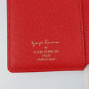 LOUIS VUITTON Yayoi Kusama Agenda PM Day Planner Cover Rood R21132 Auth 172444SAV-20