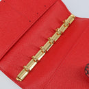 LOUIS VUITTON Yayoi Kusama Agenda PM Day Planner Cover Rood R21132 Auth 172444SAV-21