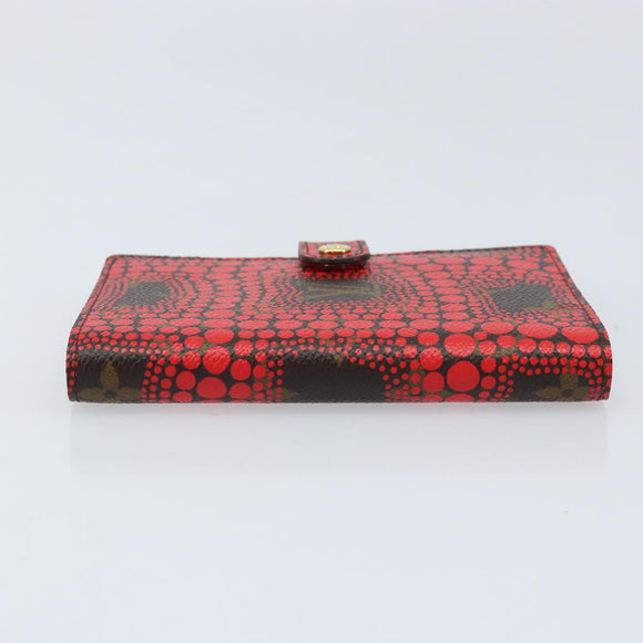 LOUIS VUITTON Yayoi Kusama Agenda PM Day Planner Cover Rood R21132 Auth 172444SAV
