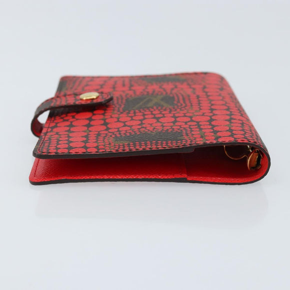 LOUIS VUITTON Yayoi Kusama Agenda PM Day Planner Cover Rood R21132 Auth 172444SAV