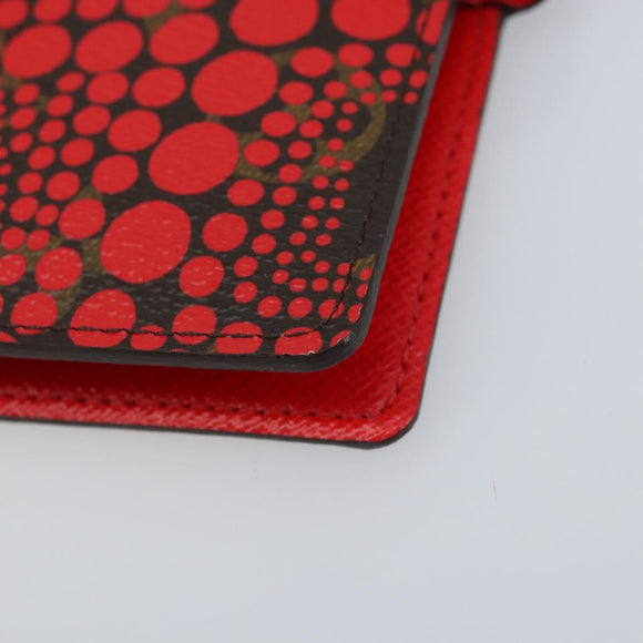 LOUIS VUITTON Yayoi Kusama Agenda PM Day Planner Cover Rood R21132 Auth 172444SAV