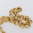 CHANEL Matelasse Chain Camelia Schoudertas Canvas Roze Goud CC Auth 172461V-15