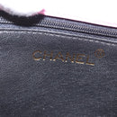 CHANEL Matelasse Chain Camelia Schoudertas Canvas Roze Goud CC Auth 172461V-23