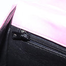 CHANEL Matelasse Chain Camelia Schoudertas Canvas Roze Goud CC Auth 172461V-26