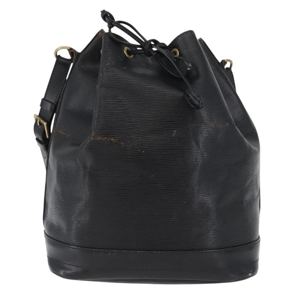 LOUIS VUITTON Epi Noe Shoulder Bag Black M44002 LV Auth 172470