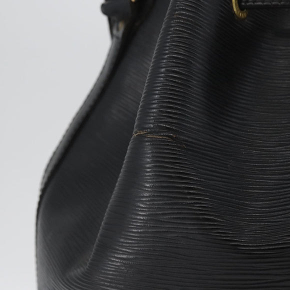 LOUIS VUITTON Epi Noe Shoulder Bag Black M44002 LV Auth 172470