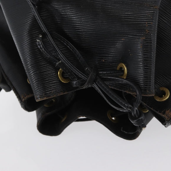 LOUIS VUITTON Epi Noe Shoulder Bag Black M44002 LV Auth 172470