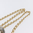 CHANEL Matelasse Chain Backpack Tweed White Gold CC Auth 172472SM-14