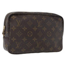 LOUIS VUITTON Monogram Trousse Toilette 23 Clutch Bag M47524 LV Auth 172473-1