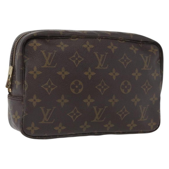 LOUIS VUITTON Monogram Trousse Toilette 23 Clutch Bag M47524 LV Auth 172473