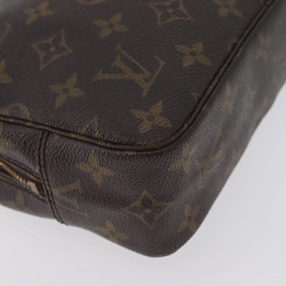 LOUIS VUITTON Monogram Trousse Toilette 23 Clutch Bag M47524 LV Auth 172473
