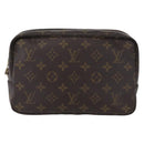 LOUIS VUITTON Monogram Trousse Toilette 23 Clutch Bag M47524 LV Auth 172473-13