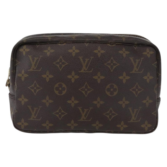 LOUIS VUITTON Monogram Trousse Toilette 23 Clutch Bag M47524 LV Auth 172473