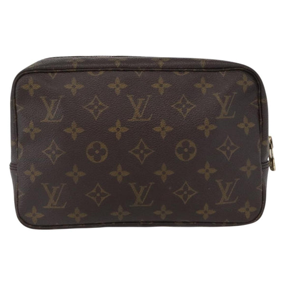 LOUIS VUITTON Monogram Trousse Toilette 23 Clutch Bag M47524 LV Auth 172473