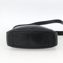 GUCCI Bamboo Hand Bag Leather 2way Black Gold 001 1705 1638 Auth 172475-5