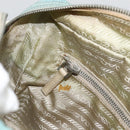 PRADA Shoulder Bag Nylon Light Blue Silver Auth 172476A-21