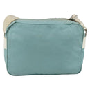 PRADA Shoulder Bag Nylon Light Blue Silver Auth 172476A-2
