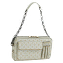 LOUIS VUITTON Monogram Shine Chain McKenna Bag Silver M92362 LV Auth 172477A-1