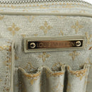 LOUIS VUITTON Monogram Shine Chain McKenna Bag Silver M92362 LV Auth 172477A-17