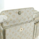 LOUIS VUITTON Monogram Shine Chain McKenna Bag Silver M92362 LV Auth 172477A-18