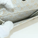 LOUIS VUITTON Monogram Shine Chain McKenna Bag Silver M92362 LV Auth 172477A-19