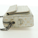 LOUIS VUITTON Monogram Shine Chain McKenna Bag Silver M92362 LV Auth 172477A-3