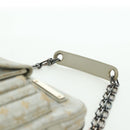 LOUIS VUITTON Monogram Shine Chain McKenna Bag Silver M92362 LV Auth 172477A-8