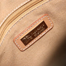 Burberrys Nova Check Hand Bag PVC Leather 2way Blue Gold Auth 172484-11