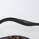 Christian Dior Trotter Canvas Shoulder Bag Navy Gold Auth 172485-8