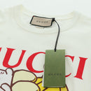 GUCCI Short Sleeved T Shirt Cotton White Auth 172489M-10