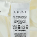 GUCCI Short Sleeved T Shirt Cotton White Auth 172489M-14