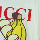 GUCCI Short Sleeved T Shirt Cotton White Auth 172489M-6