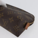 LOUIS VUITTON Monogram Pochette Cosmetic PM Pouch M43998 LV Auth 172491-9
