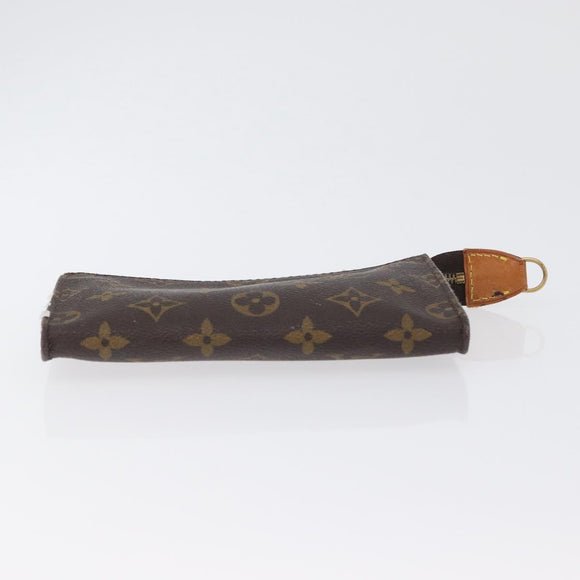 LOUIS VUITTON Monogram Bucket PM Accessory Pouch LV Auth 172492