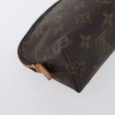 LOUIS VUITTON Monogram Pochette Cosmetic PM Pouch M43998 LV Auth 172493-15