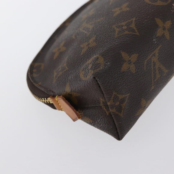 LOUIS VUITTON Monogram Pochette Cosmetic PM Pouch M43998 LV Auth 172493