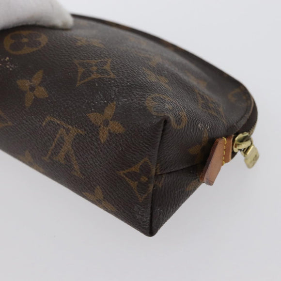 LOUIS VUITTON Monogram Pochette Cosmetic PM Pouch M43998 LV Auth 172493