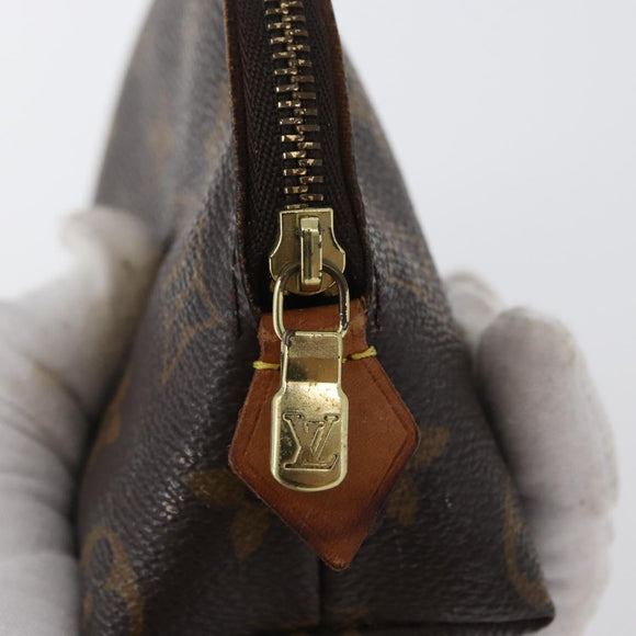 LOUIS VUITTON Monogram Pochette Cosmetic PM Pouch M43998 LV Auth 172493