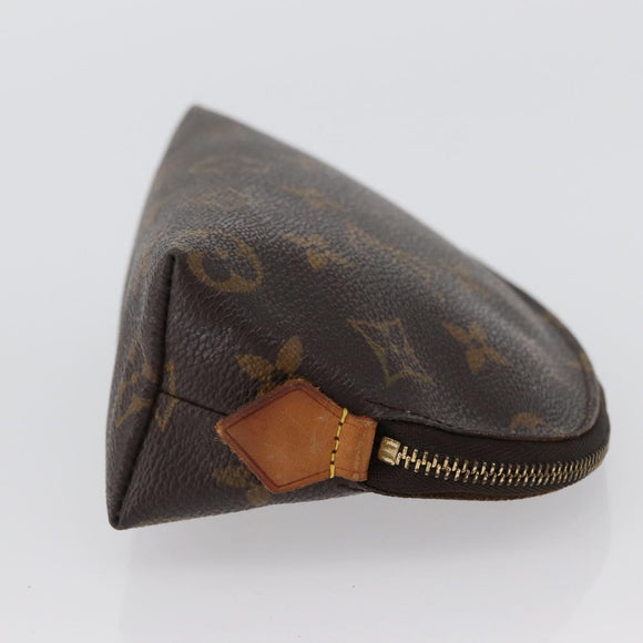 LOUIS VUITTON Monogram Pochette Cosmetic PM Pouch M43998 LV Auth 172493
