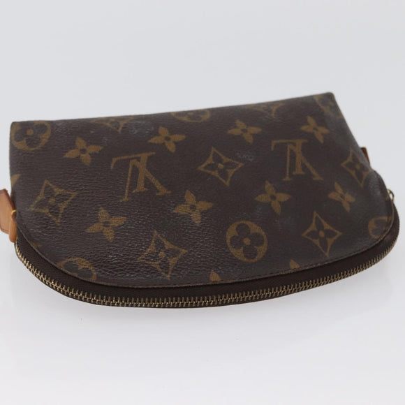 LOUIS VUITTON Monogram Pochette Cosmetic PM Pouch M43998 LV Auth 172493