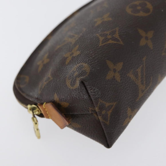 LOUIS VUITTON Monogram Pochette Cosmetic PM Pouch M43998 LV Auth 172493