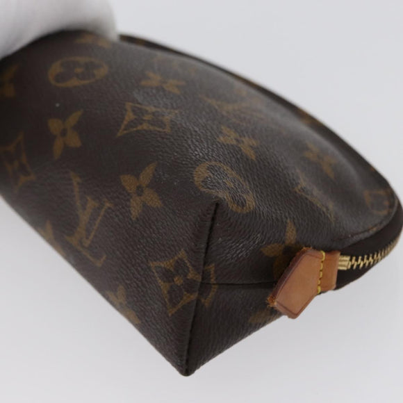 LOUIS VUITTON Monogram Pochette Cosmetic PM Pouch M43998 LV Auth 172493