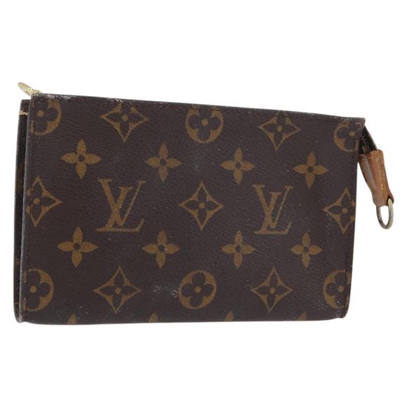 LOUIS VUITTON Monogram Bucket PM Accessory Pouch LV Auth 172497