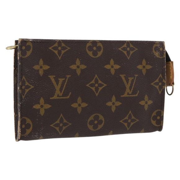 LOUIS VUITTON Monogram Bucket PM Accessory Pouch LV Auth 172498